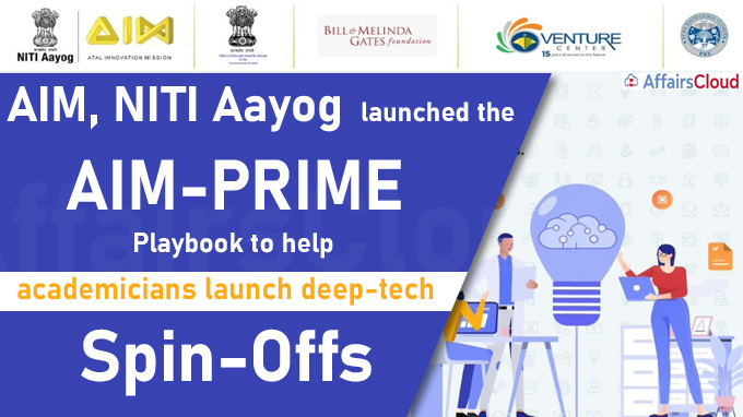 AIM, NITI Aayog launches the AIM-PRIME Playbook