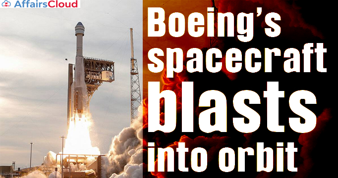 Boeing’s-Starliner-spacecraft-blasts-into-orbit