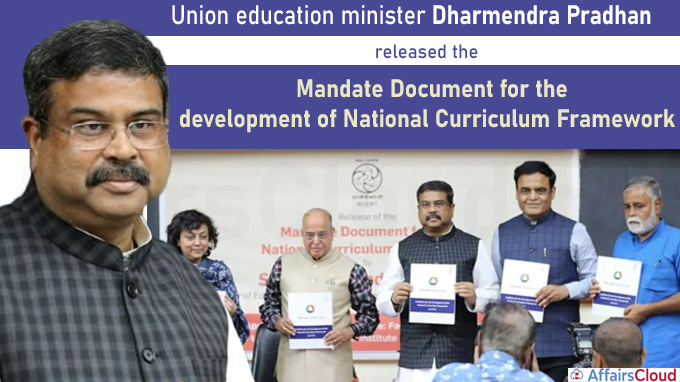 Dharmendra Pradhan releases the Mandate Document