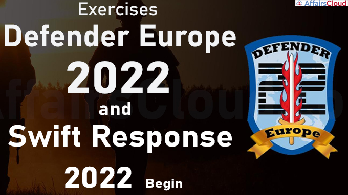 Exercises Defender Europe 2022 and Swift Response 2022 begin