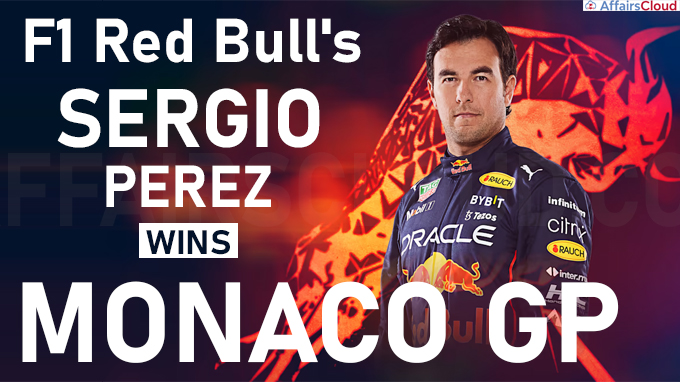 F1 Red Bull's Sergio Perez wins Monaco GP