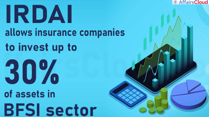 Irdai allows insurance companies to invest up to 30% of assets