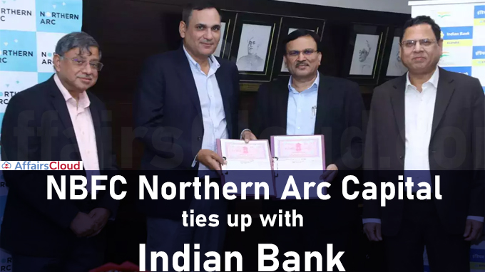 NBFC Northern Arc Capital ties up with Indian Bank