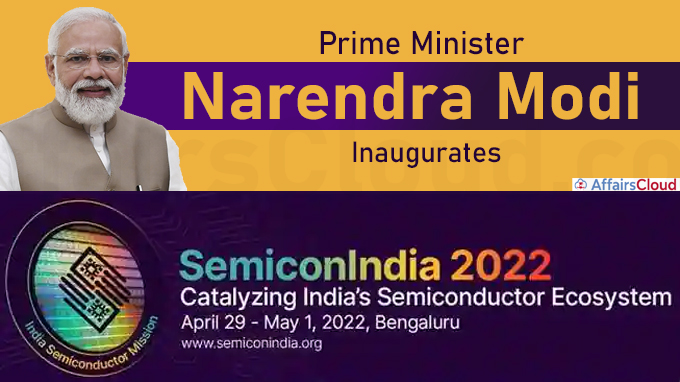 PM Modi inaugurates Semicon India conference in Bengaluru from April 29 -May 1