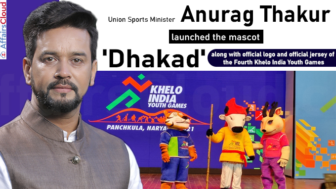 Thakur launches mascot, logo and jersey of Khelo India Youth Games