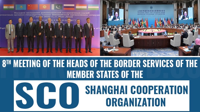 8th meeting of the heads of the border services of the member states of the Shanghai Cooperation Organization