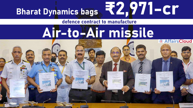Bharat Dynamics bags ₹2,971-cr