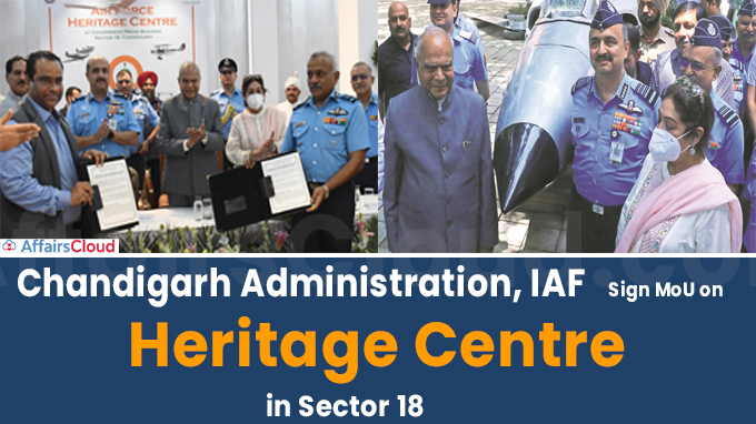 IAF signs MoU for Heritage Centre in Chandigarh