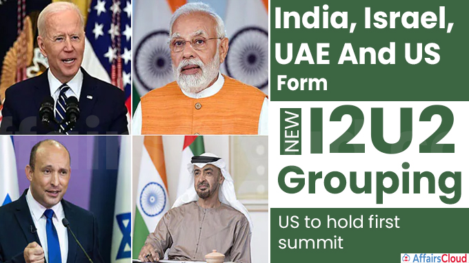 India, Israel, UAE And US Form New I2U2 Grouping