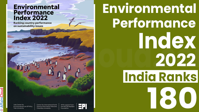 India ranks lowest in Environmental Performance Index