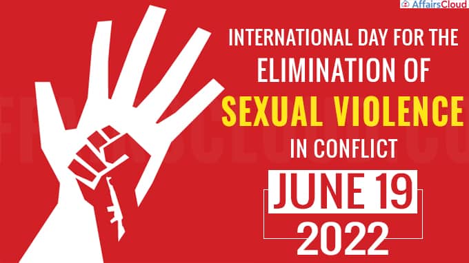 International Day for the Elimination of Sexual Violence in Conflict 2022
