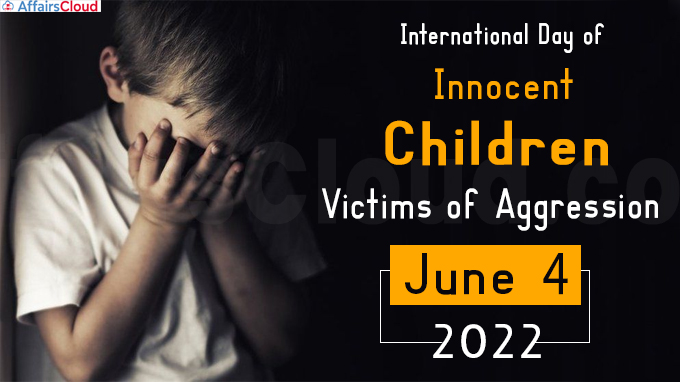 International Day of Innocent Children Victims of Aggression 2022