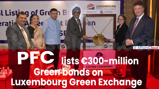 PFC lists €300-million green bonds on Luxembourg Green Exchange