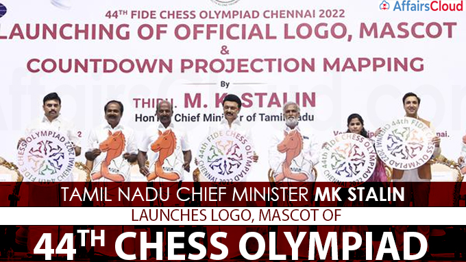 TN CM launches logo, mascot of 44th Chess Olympiad