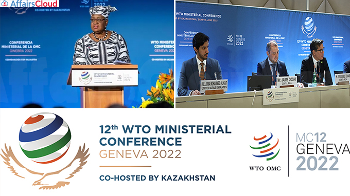 WTO 12th Ministerial Conference (MC12) held in Geneva