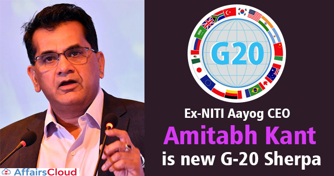 Ex-NITI-Aayog-CEO-Amitabh-Kant-is-new-G-20-Sherpa