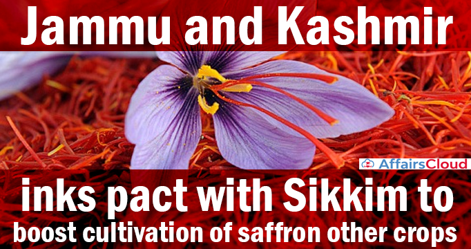 Jammu-and-Kashmir-inks-pact-with-Sikkim-to-boost-cultivation-of-saffron-other-crops