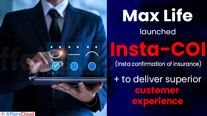 Max Life launches Insta confirmation of insurance (Insta-COI)