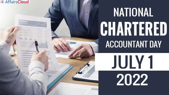 National Chartered Accountant Day - July 1 2022