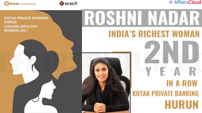 Roshni Nadar India’s richest woman 2nd year in a row
