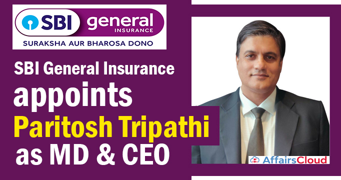 SBI-General-Insurance-appoints-Paritosh-Tripathi-as-MD-&-CEO