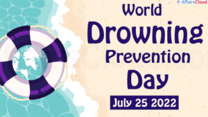 World Drowning Prevention Day - July 25