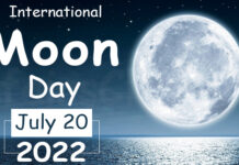UN’s First International Moon Day – 20th July 2022 nternational Moon Day - July 2022 20