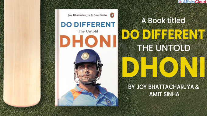A Book titled ‘Do Different The Untold Dhoni’