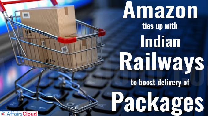 Amazon ties up with Indian Railways to boost delivery of packages