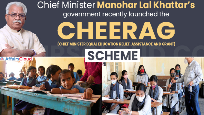 Chief Minister Manohar Lal Khattar’s government recently launched the Cheerag scheme