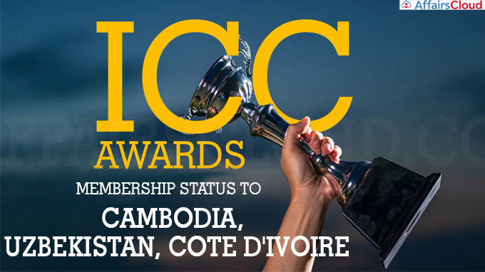 ICC awards membership status to Cambodia, Uzbekistan, Cote D'Ivoire