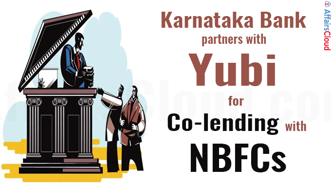 Karnataka Bank partners with Yubi for Co-lending with NBFCs