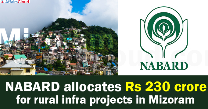 NABARD allocates Rs 230 crore for rural infra projects in Mizoram