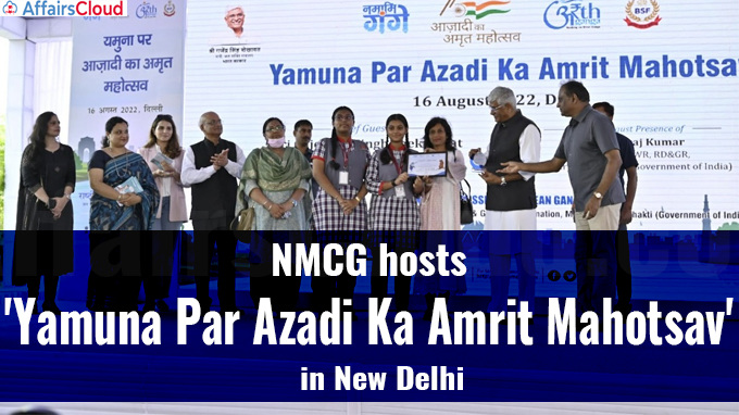 NMCG hosts 'Yamuna Par Azadi Ka Amrit Mahotsav'