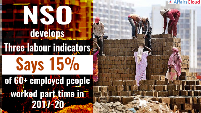 NSO develops three labour indicators, says 15% of 60+