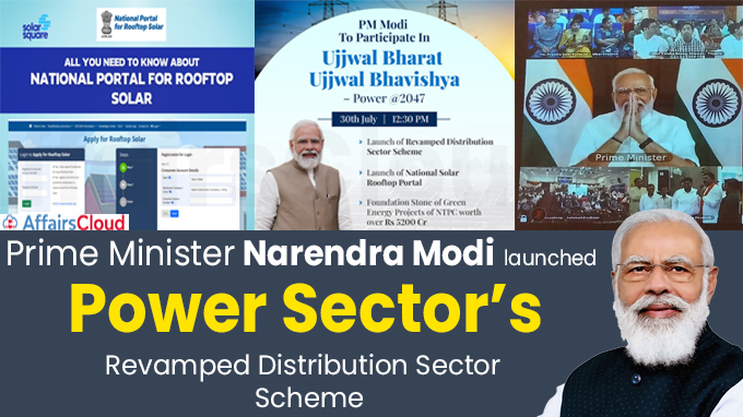 PM launches Power Sector’s Revamped Distribution Sector Scheme