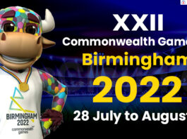 The XXII Caommonwealth Games or Birmingham 2022