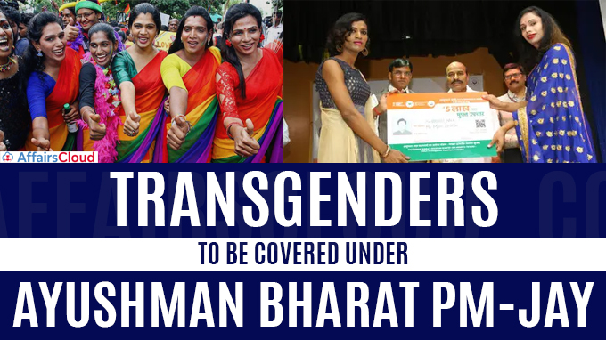 Transgenders to be covered under Ayushman Bharat PM-JAY