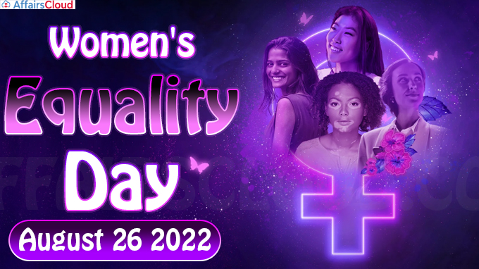 Women's Equality Day - August 26 2022
