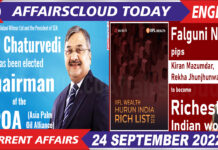 Current Affairs 24 September 2022 Current Affairs 24 September 2022 English