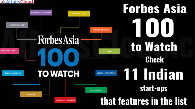 Forbes Asia 100 to Watch