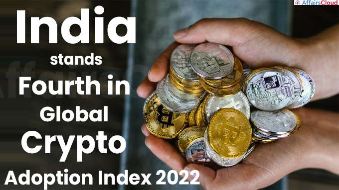 India stands fourth in Global Crypto Adoption Index 2022