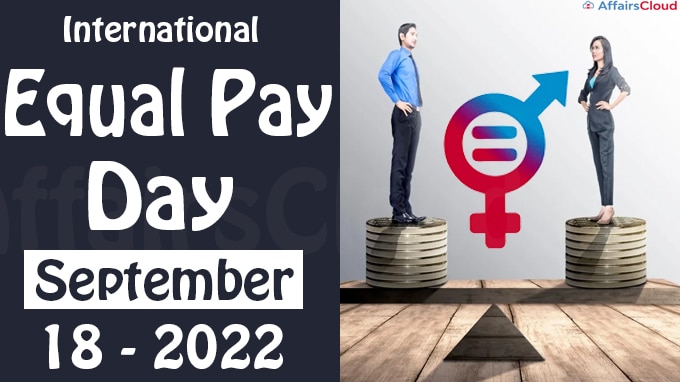 International Equal Pay Day September 18 2022