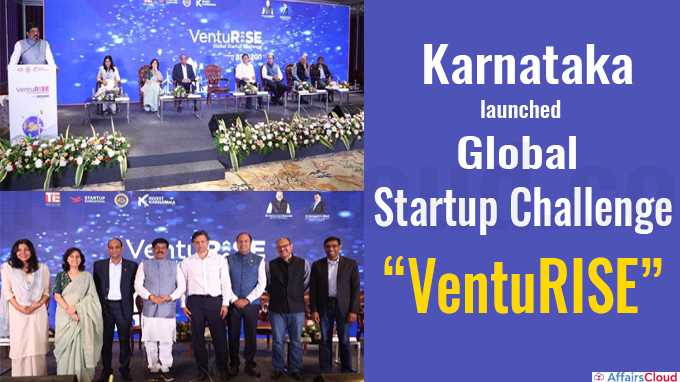 Karnataka launches Global Startup Challenge “VentuRISE”