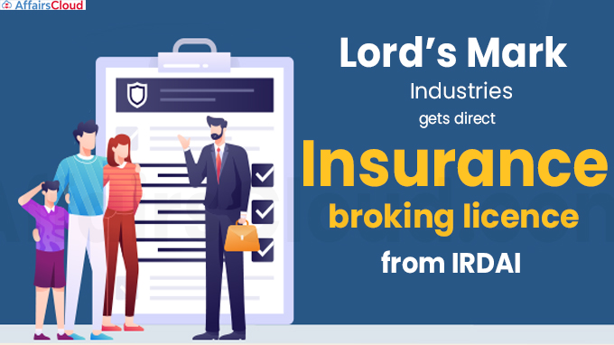 Lord’s Mark Industries gets direct insurance broking licence from IRDAI