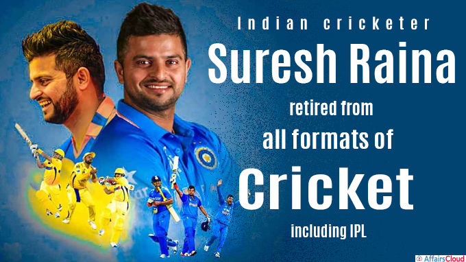 Suresh Raina retires from all formats of cricket, including IPL