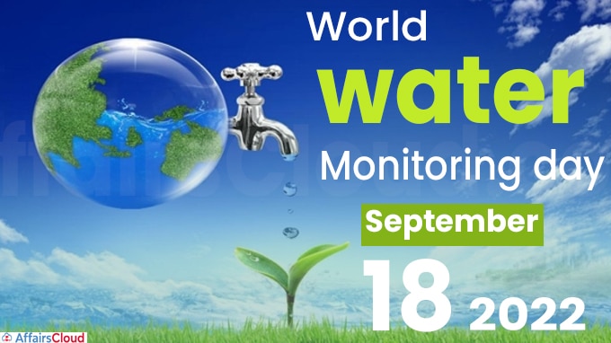 World Water Monitoring Day 2022: September 18