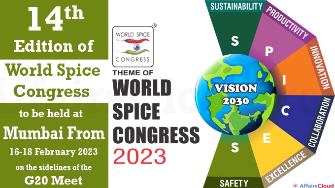14th Edition of World Spice Congress