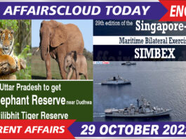 Current Affairs 29 October 2022 English
