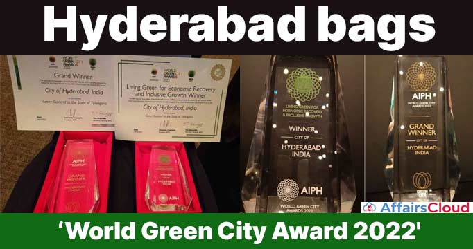 Hyderabad-bags-‘World-Green-City-Award-2022'